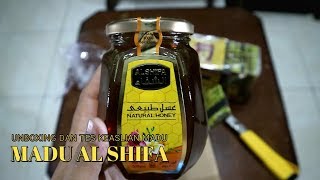Unboxing dan Menguji Madu "Asli atau Campuran? "Al Shifa Pure 100% Madu" untuk Pendaki