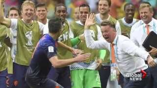 World Cup: Van Persie goal goes viral