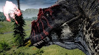 The Isle - Giga Vs Herbivore Group! (Stego/Trike/Para)