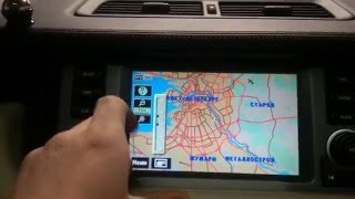 Yaguar / Range Rover - Навигационная карта России. Питер, подробная карта дорог !