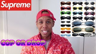 SUPREME SS18 WEEK 13 SUNGLASSES CONFIRMED