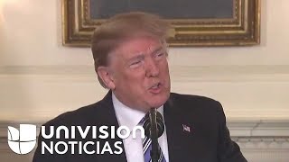 Donald Trump habla sobre el tiroteo ocurrido en una escuela en Florida