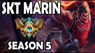 SKT T1 MaRin Darius vs Gnar TOP Ranked Challenger EUW