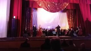 Дует "Ой чорна я си, чорна".  Леся Задорожна і Сергій Гомон