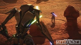 GENERAL GRIEVOUS GAMEPLAY TRAILER AND OBI-WAN KENOBI SNEAK PEEK! Star Wars Battlefront 2