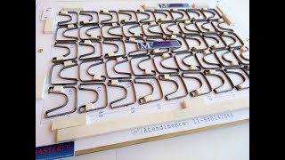 Faca para corte de cortiça para ferragem de vidro temperado