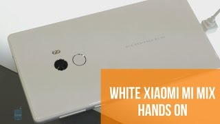 White Xiaomi Mi Mix Hands On