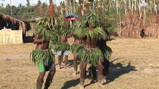 Cultural Group from New Ireland performs the Tangara Dance