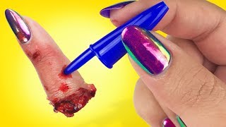 ME CORTÉ LOS DEDOS!!! ✦ 6 BROMAS de HALLOWEEN Increíbles