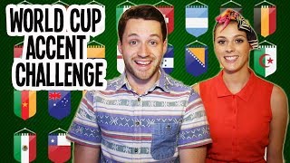 WORLD CUP ACCENT CHALLENGE | Spencer vs Alex