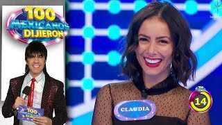 Claudia Lizaldi sacó la 'naquita' que todos llevamos dentro | 100 Mexicanos dijieron