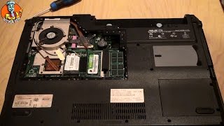Replacement parts Asus F7 | Замена комплектующих ноутбука Asus F7. Сделай сам.