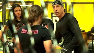 Olympic Gymnast Trains For Lingerie Fighting Championships
