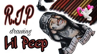 ? In memory of Lil Peep | Drawing Lil Peep - DaniArt ?