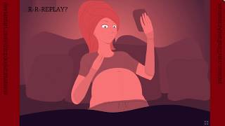 Ghost Pregnancy Animation - Lady in Bed