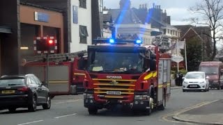 Merseyside Fire And Rescue Service - Kensington's 2 Rescue Pumps Turnout.