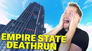 Completing Travelinglocal's Impossible Empire State Building Deathrun in Fortnite Creative Mode!