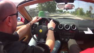 Alessio Varisco Ferrari F430 spyder camera car 17/04/2011