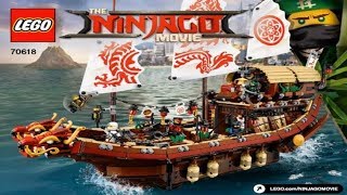 LEGO Ninjago Movie 2017 DESTINY'S BOUNTY 70618 Лего Фильм Ниндзяго Летающий корабль Мастера Ву