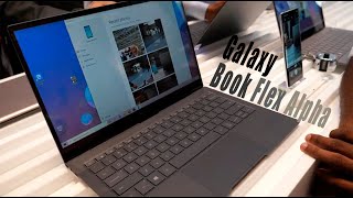 Samsung Galaxy Book Flex Alpha - QLED дисплей , 12 ГБ ОЗУ - ВОТ ЭТО ДА