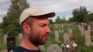 Gorlovka kyrkogård. Горловка. Военное кладбище. Пиздец
