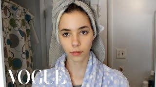Brooke Therese's 5 Step Nighttime Skincare Routine For Glowing Skin | Vogue inspired parody