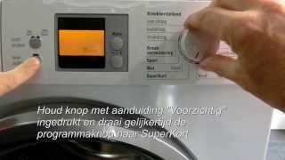 Bosch Warmtepomp droger storing waterreservoir