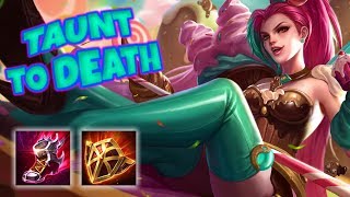 MINA TAUNT TO DEATH | ARENA OF VALOR MINA GAMEPLAY