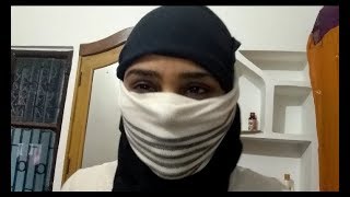 How to wrap Ninja mask with T-shirt| #Ninjamask|Jyothi Rani
