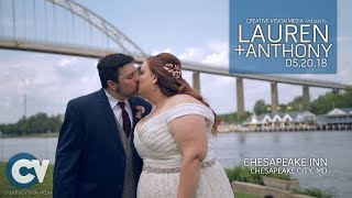 Lauren + Anthony's Wedding Highlight Film | Chesapeake Inn in Chesapeake City, MD | CVMWEDDINGS.com