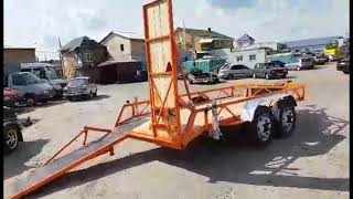 прицеп для перевозки погрузчика или катка максимальной массой до 5т