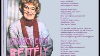 Kovács Erzsi - Rejtély