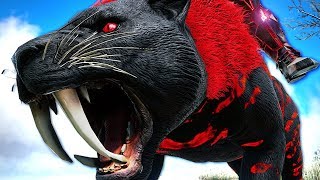 INFERNAL SABERTOOTH TIGER + EVIL MANTICORE! | ARK ULTRA Modded #46