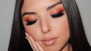 FALL MAKEUP FT. JACLYN HILL PALETTE | WARM TONES