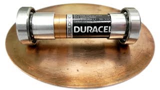 ? ДВИГАТЕЛЬ из батарейки и подшипников невероятно просто!  Ball Bearing Motor Игорь Белецкий