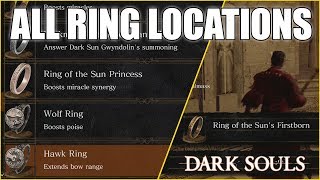 Dark Souls Remastered All Ring Locations Guide