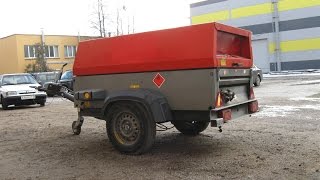 передвижной дизельный компрессор Atlas Copco XAS 97DD с двигателем Deutz