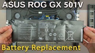 Asus ROG Zephyrus GX501 battery replacement