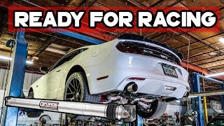 Whipple S550 Ready for Racing! GForce One-Piece Aluminum Driveshaft Install