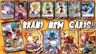 BRAND NEW DRAGON BALL SUPER CARDS!! Draft Box 2 and Tournament of Power Cards REVEALED!