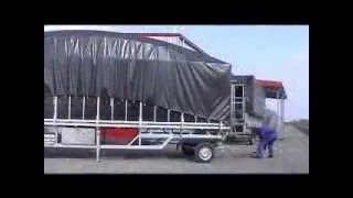 Уникальная мобильная сцена-прицеп 55 кв.м.