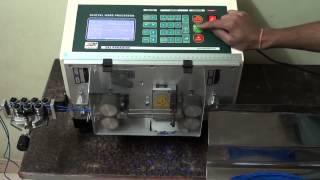 fully automatic cable cutting and stripping machine (Model : cut strip -999)