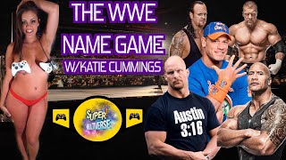 WWE Name Game featuring Katie Cummings