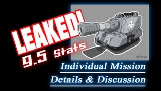 LEAKED! - 9.5 Info about Individual Missions || World of Tanks