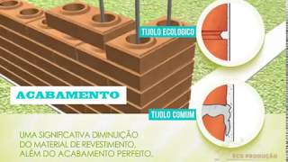 Tijolo ecológico - Eco Produção  Telefone 41 3239 3541 / 41 9 9707 1877 www.ecoproducao.com.br