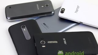 Confronto 2015 Android da 200€: Samsung, Motorola, ASUS, Honor e Meizu.
