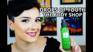 MÁSCARA PEELING DROPS OF YOUTH THE BODY SHOP | Resenha