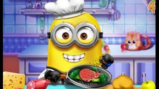 Миньоны: готовим на кухне, кормим миньона / Minions cook in the kitchen, minions real cooking