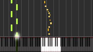 (Piano) Yakety Sax - Synthesia (HD lesson)