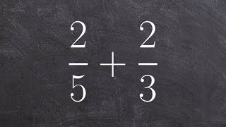 Adding fractions with unlike denominators - free online math help